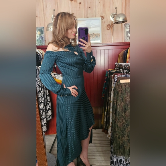 ⭐️ NWT Yigal Azrouel fall 2018 dress size 4 msrp 1200 - Picture 3 of 12